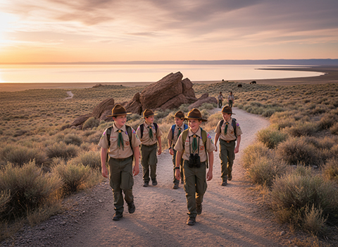 Antelope Island State Park Trail